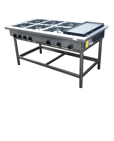 Anafe Industrial Con Churrasquera 6EA9 Anafe Industrial Con Churrasquera 6EA9