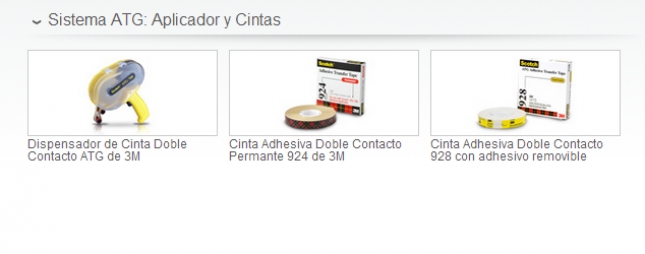 Sistema ATG: Aplicador Y Cintas Sistema ATG: Aplicador Y Cintas