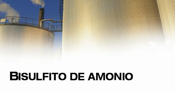 Bisulfito De Amonio Bisulfito De Amonio