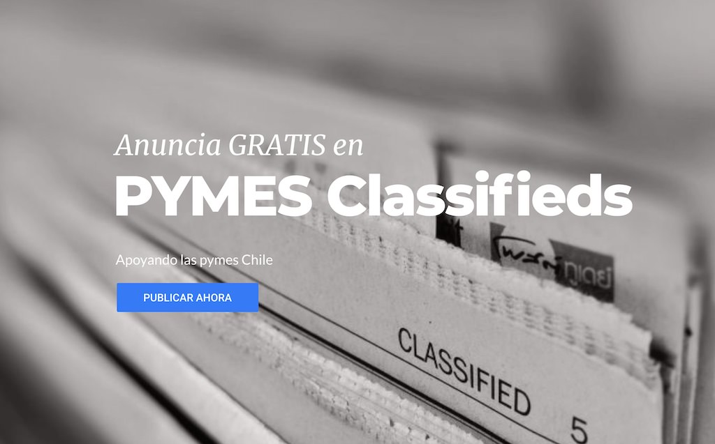 Publica Anuncios Clasificados Gratis en Pymes Classifieds