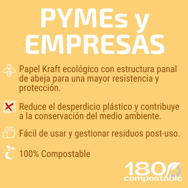 Papel Panal de Abejas para Embalaje | 180 Compostable®
