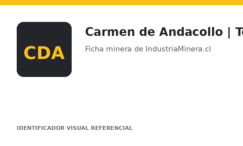 Identificador visual referencial de Carmen de Andacollo | Teck
