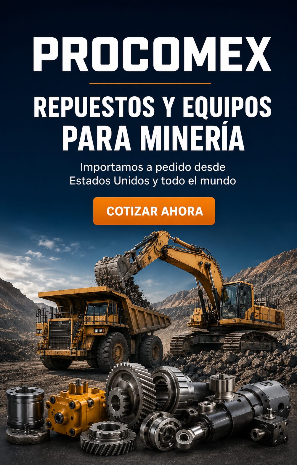 Repuestos para Maquinaria Pesada y Equipos Industriales | Procomex