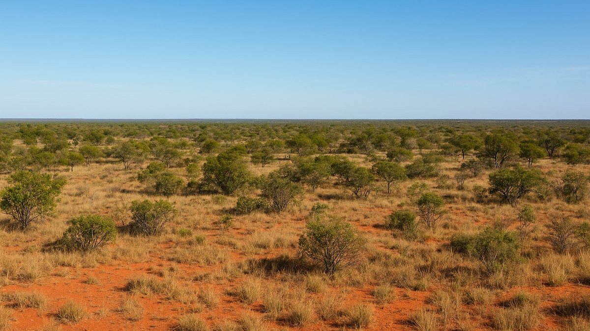 Paisaje del proyecto Itarantim con llanura y vegetación