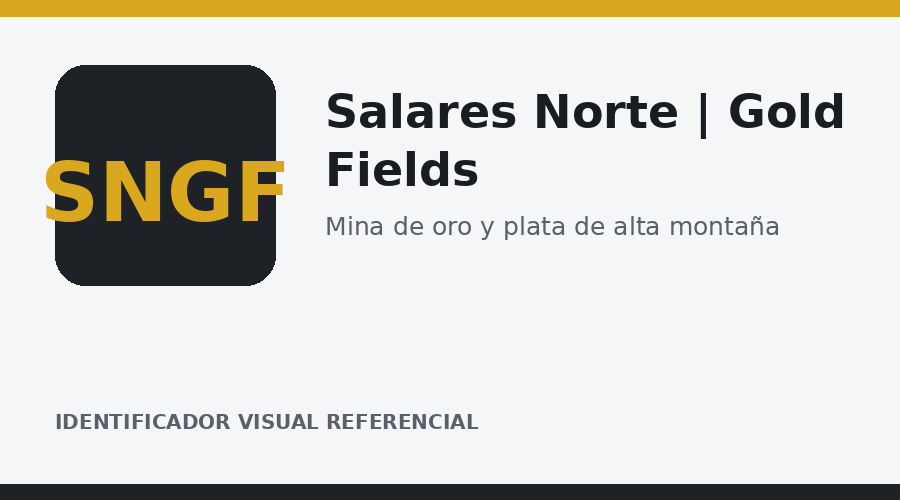 Logo de Gold Fields Chile