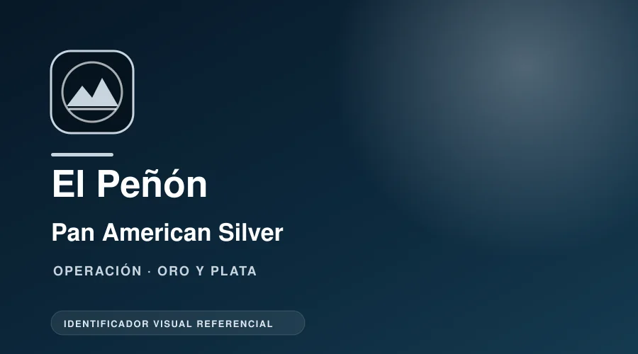 Logo de El Peñón | Pan American Silver