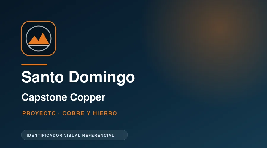 Logo de Santo Domingo | Capstone Copper