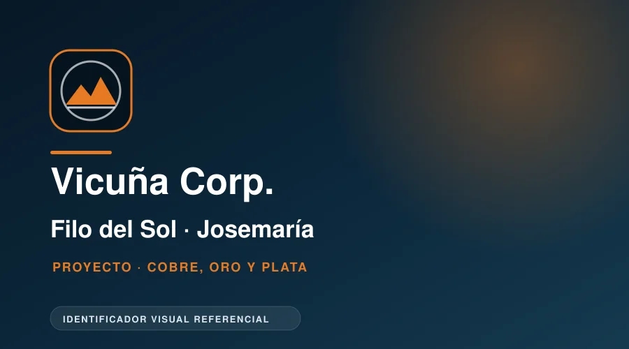Logo de Vicuña Corp. — Filo del Sol y Josemaría