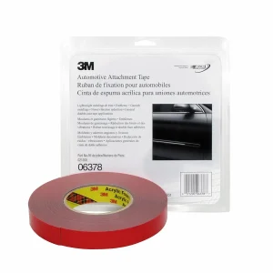 3M 06378 Cinta Doble Contacto, Gris, 0,76 mm, 7/8 in x 20 yd, 12 por caja