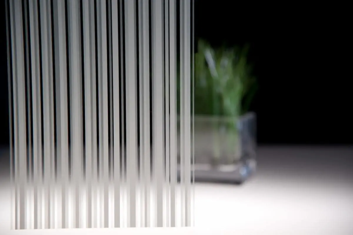 Acabados Decorativos para Vidrios 3M FASARA Stripe SH2FGAP, Arpa, 1.2 m x 50 m, 1 Rollo