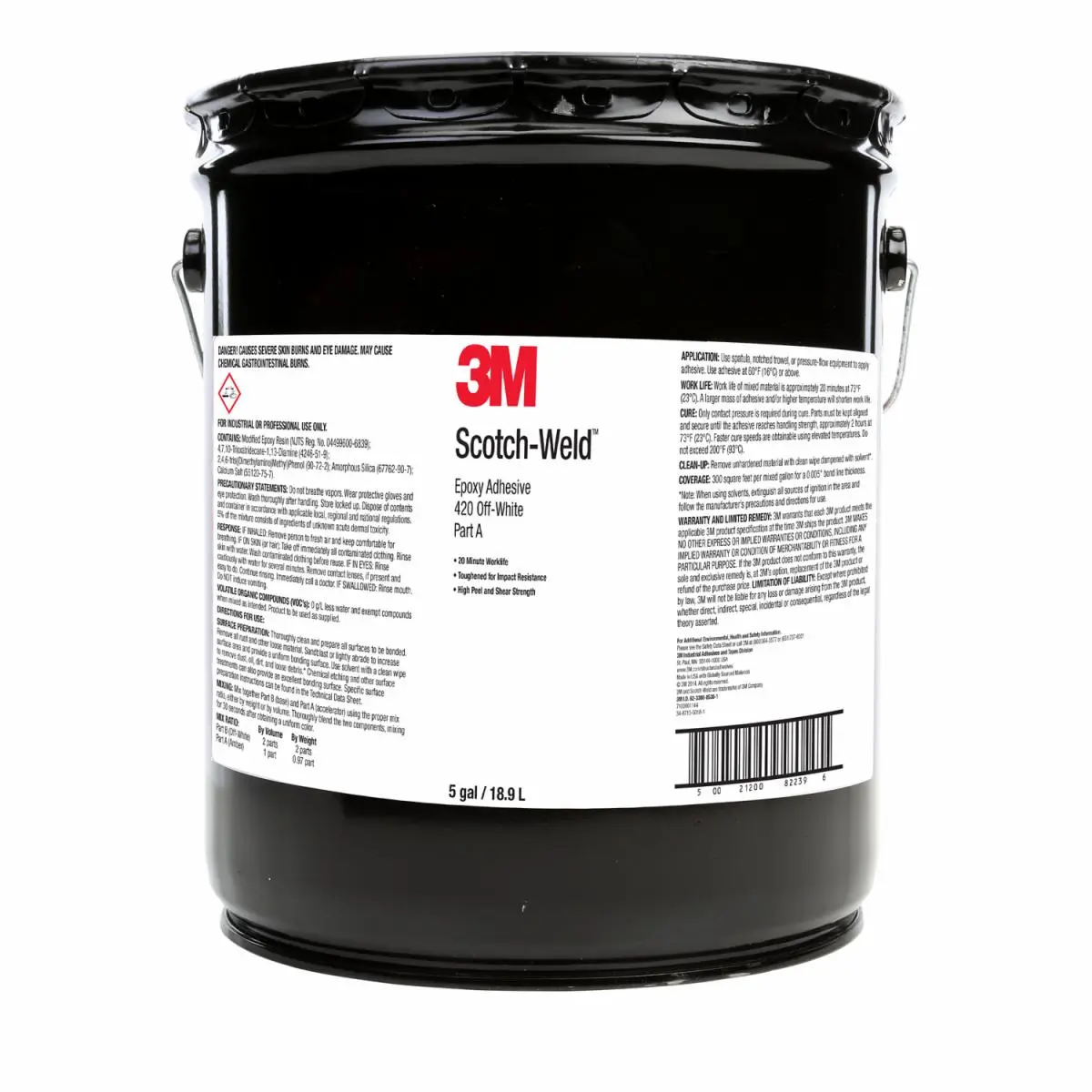 Adhesivo Epóxico 3M Scotch-Weld DP420 Blanco