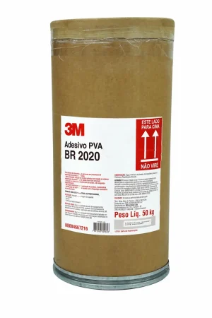 Adhesivo para Paletización PVA 3M Shipping-Mate 2020, Transparente, Contenido Sólido 43 - 49%, Barril de 50kg, 1/Caja