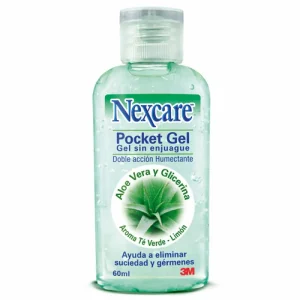 Alcohol Gel Aloe Vera Nexcare, 60 ml