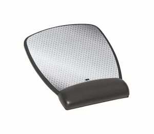 Alfombrilla de Ratón 3M Precise con Reposamuñecas de Gel, MW309LE, Rendimiento de Ratón Óptico y Diseño de Ahorro de Batería, 17.2 cm x 21.8 cm x 1.7 cm
