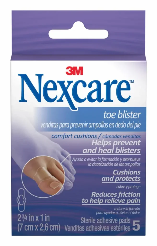 Almohadilla para Dedos de los Pies Nexcare™, 7 cm x 2.54 cm