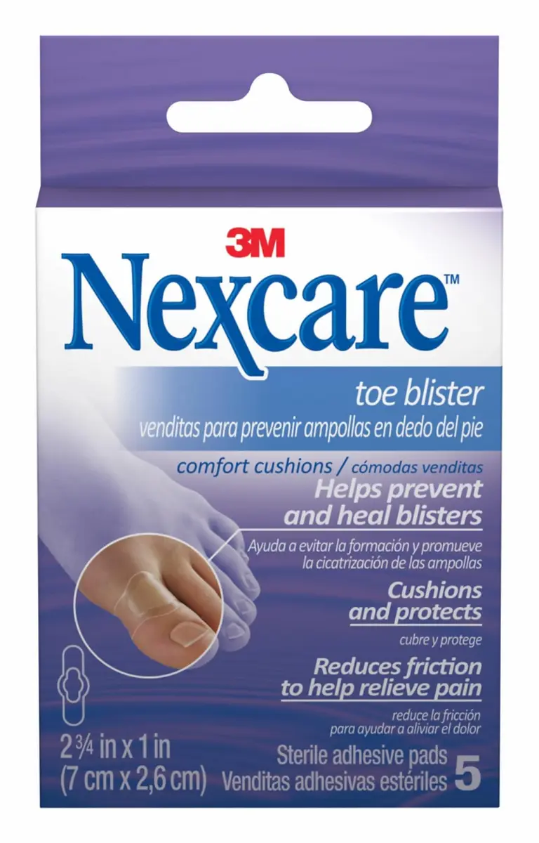 Almohadilla para Dedos de los Pies Nexcare, 7 cm x 2.54 cm