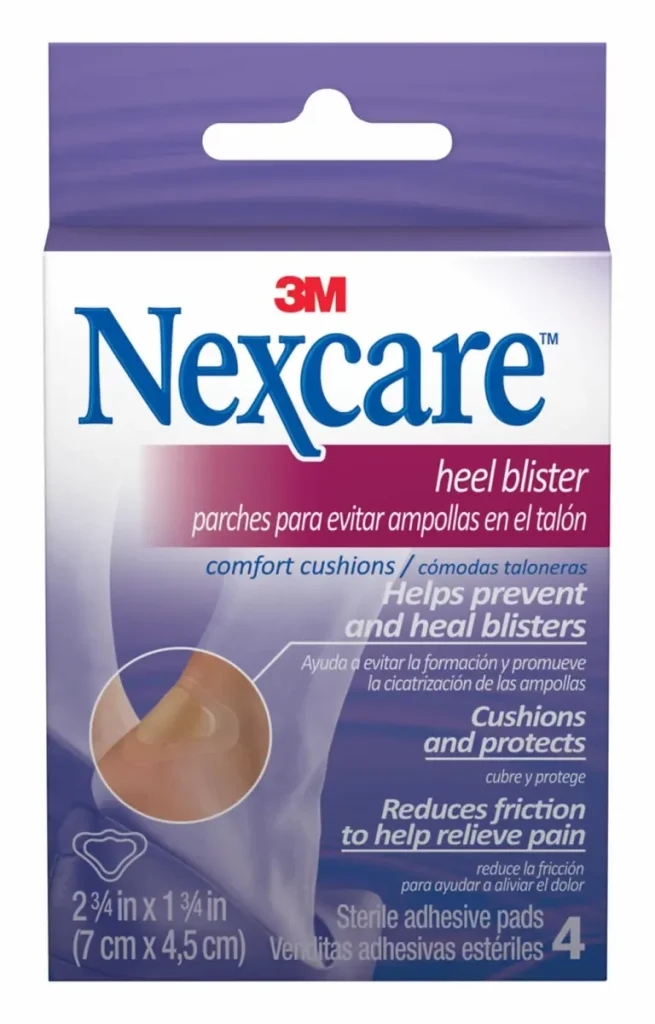 Almohadilla para Talón Nexcare™, 7 cm x 4.5 cm