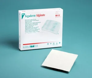 Apósito de Alginato de Alta Integridad 3M Tegaderm 90112, 10 cm x 10 cm, 50/Caja