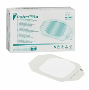 Apósito 3M Tegaderm1624W, Transparente, 6 cm x 7 cm, 4/Caja