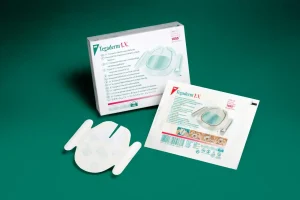 Apósito Transparente con Borde IV 3M Tegaderm 1655, 6.9 cm x 11.5 cm, 4/Caja