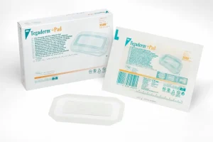 Apósitos Transparentes Adhesivos con Almohadilla Absorbente no Adherente 3M Tegaderm 3589, 9 cm x 15 cm, 25/Caja