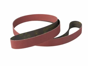 Banda abrasiva 3M Cubitron ll 784F, 120+ peso XF, 19 mm x 457,2 mm (3/4 pulg. x 18 pulg.), Fabri-lok, Single-flex, 200 unidades/empaque