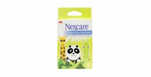 Banditas Impermeables Nexcare, Colección Animales, Un Tamaño, 12/Caja