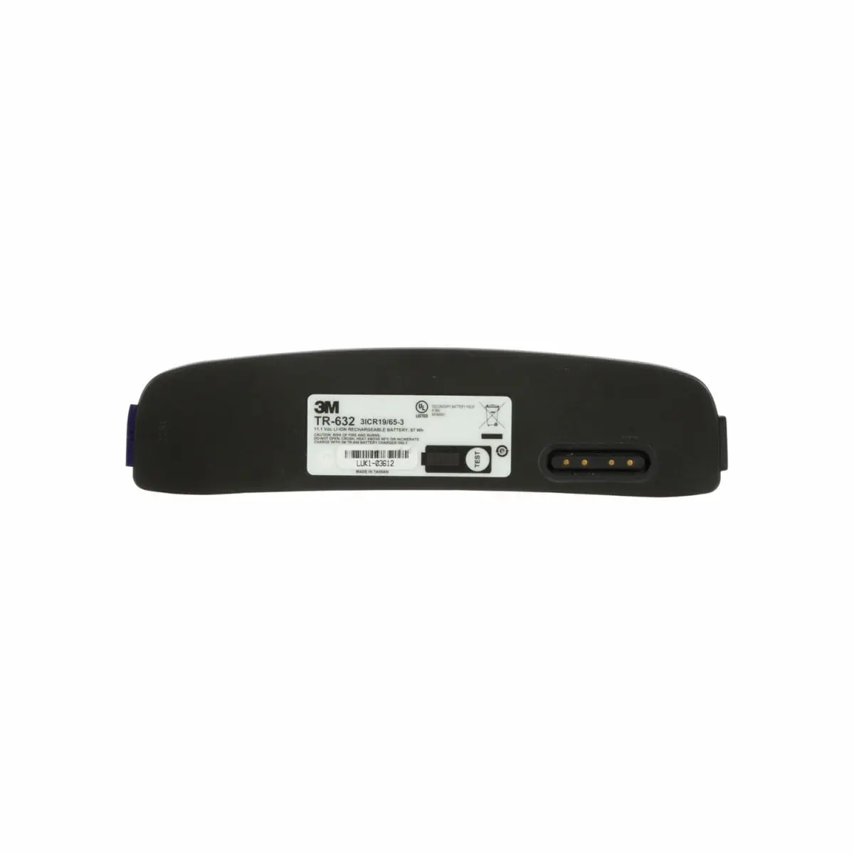 Batería de Alta Capacidad 3M Versaflo TR-632 Para TR-600 Turbo, 1/Caja