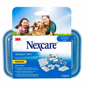 Botiquín Portable Nexcare, Mini, 15 Piezas