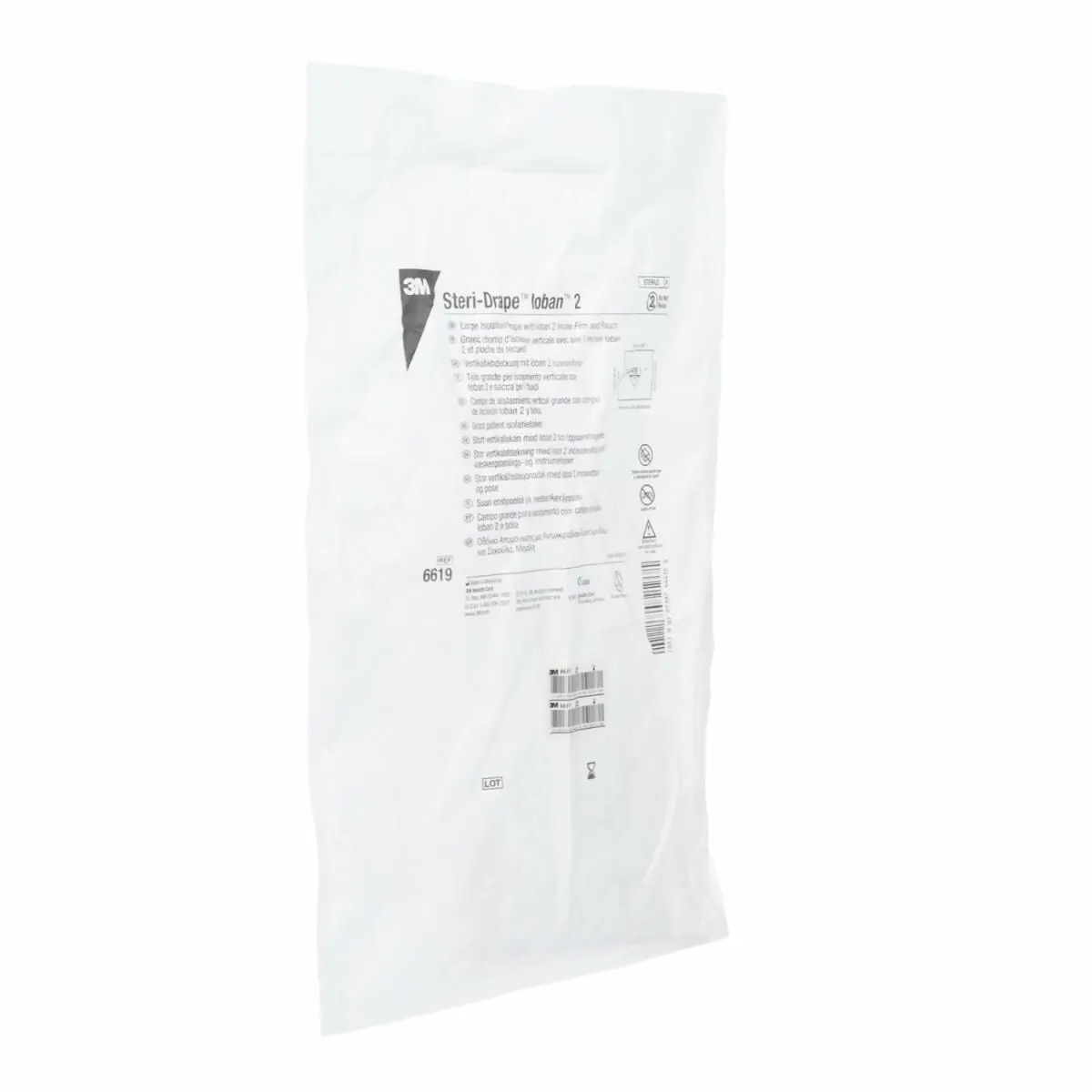Campo Quirúrgico de Aislamiento 3M Steri-Drape, con Película de Incisión y Bolsa Ioban 26619, 5/Caja