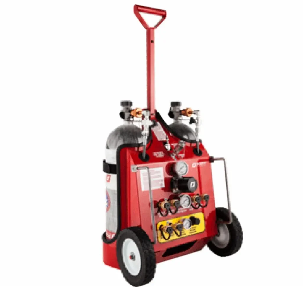 Carros de Aire Móviles 3M™ Scott™