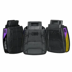 Cartuchos de gas y vapor 3M Secure Click con filtros de partículas
