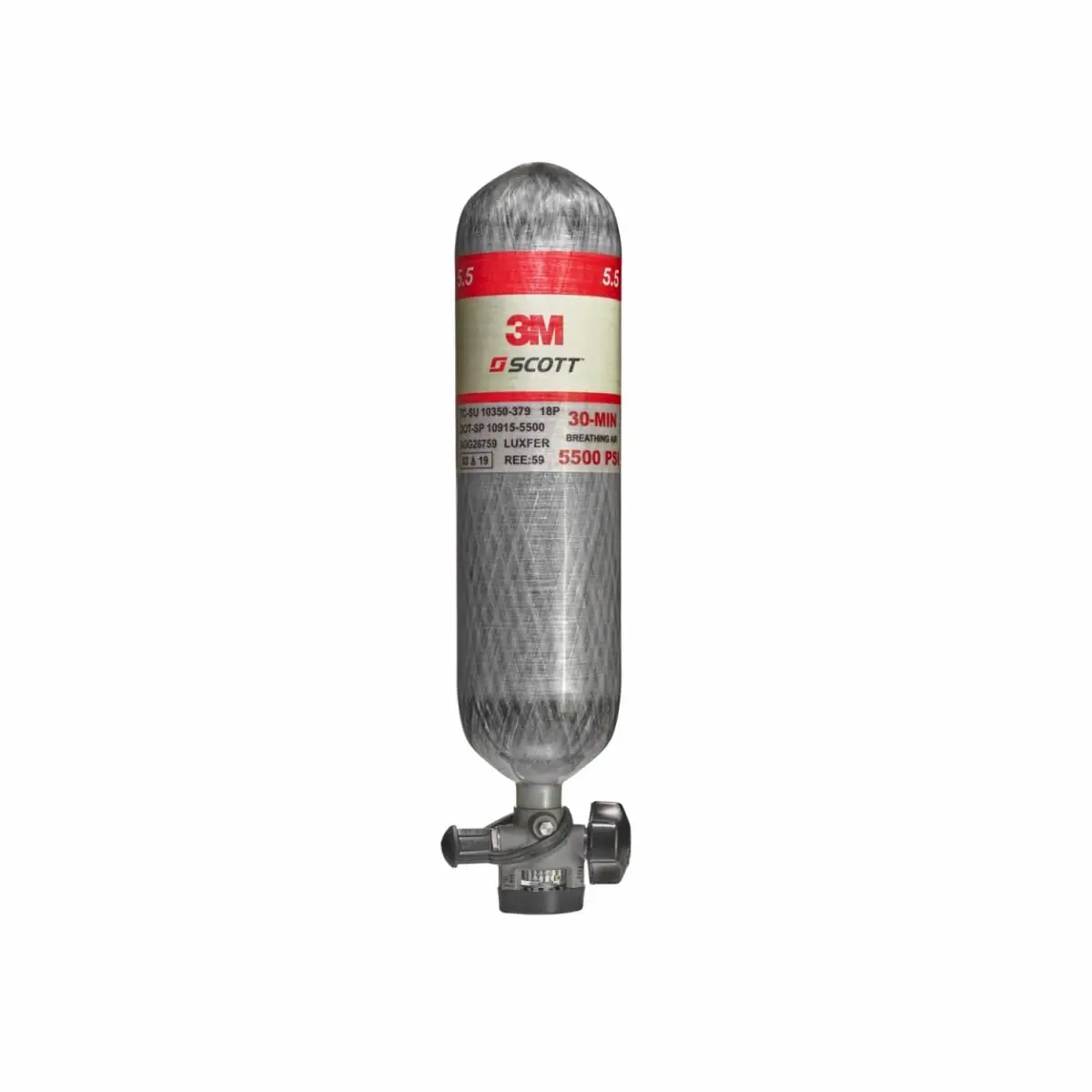 Cilindros de Carbón 3M Scott 30 Minutos 5500 psi