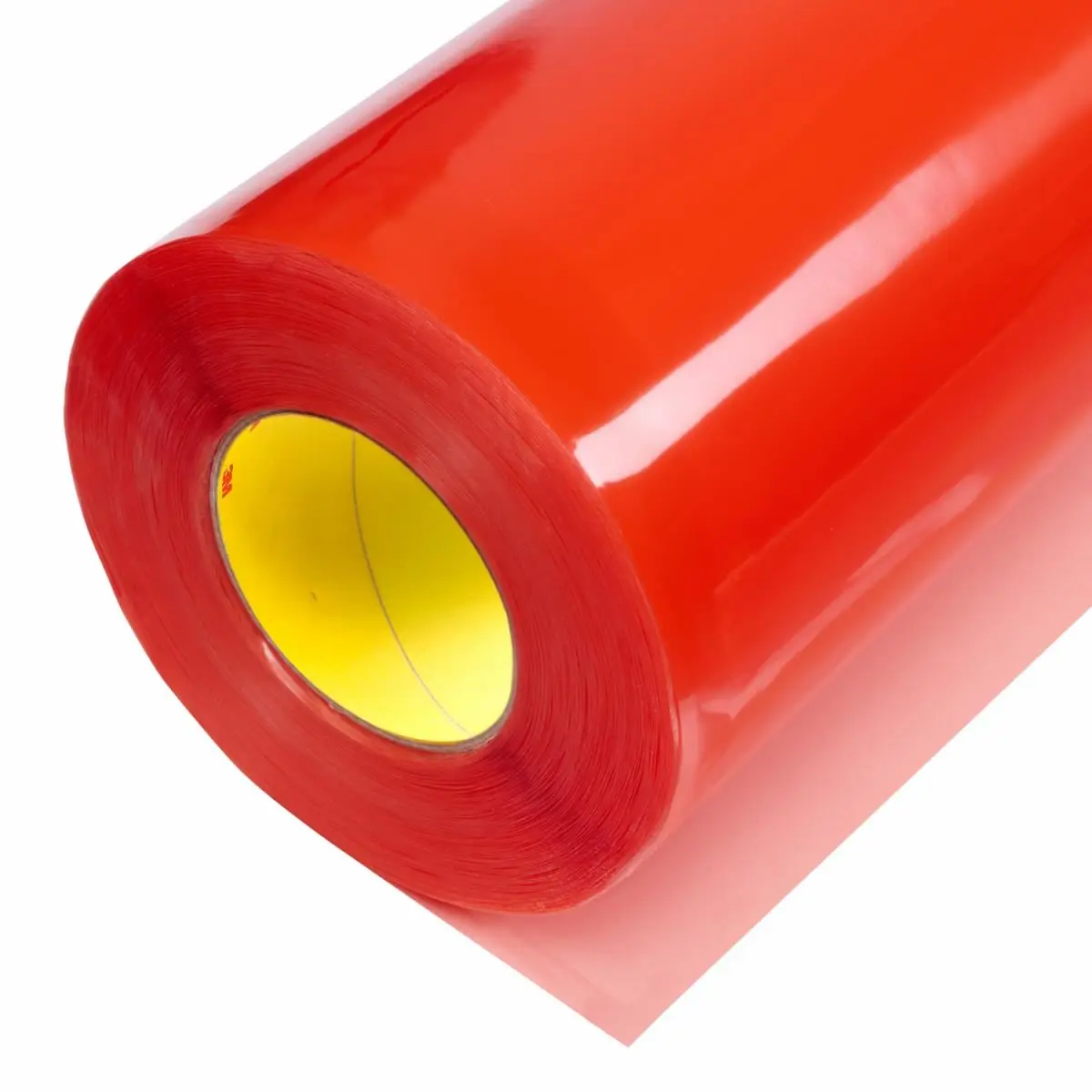 Cinta doble cara 3M GPT-020TF, revestimiento de película roja, 1540 mm x 50 m, 1 rollo/caja
