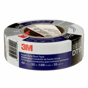 Cinta para Ductos de Uso Extremo 3M DT17, 17 mil, 48 mm x 32 m, 24 Rollos por Caja