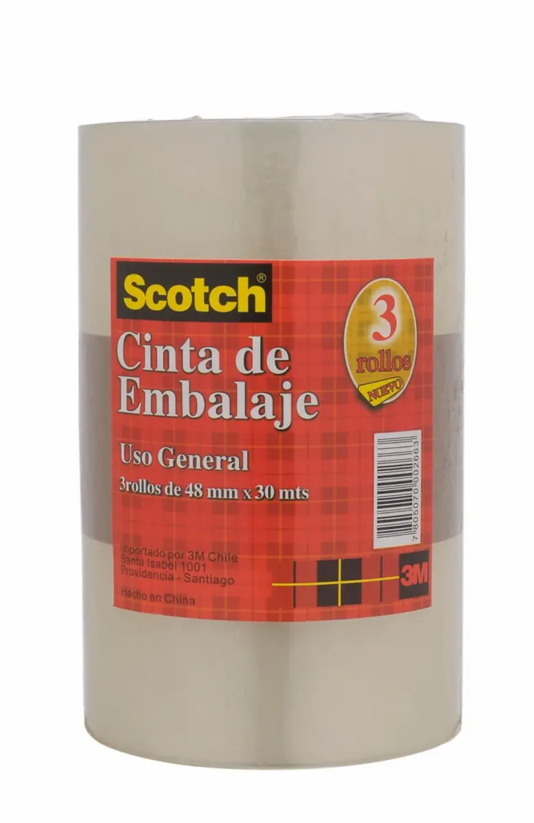 Cinta de Embalaje Scotch para Uso General, 48 mm x 30 m