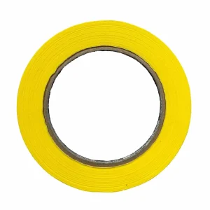 Cinta de enmascarado amarilla de alto rendimiento 3M para automóviles, 18 mm x 40 m, 96 rollos/caja