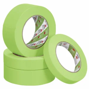 Cinta de enmascarado verde de alto rendimiento 3M 233+