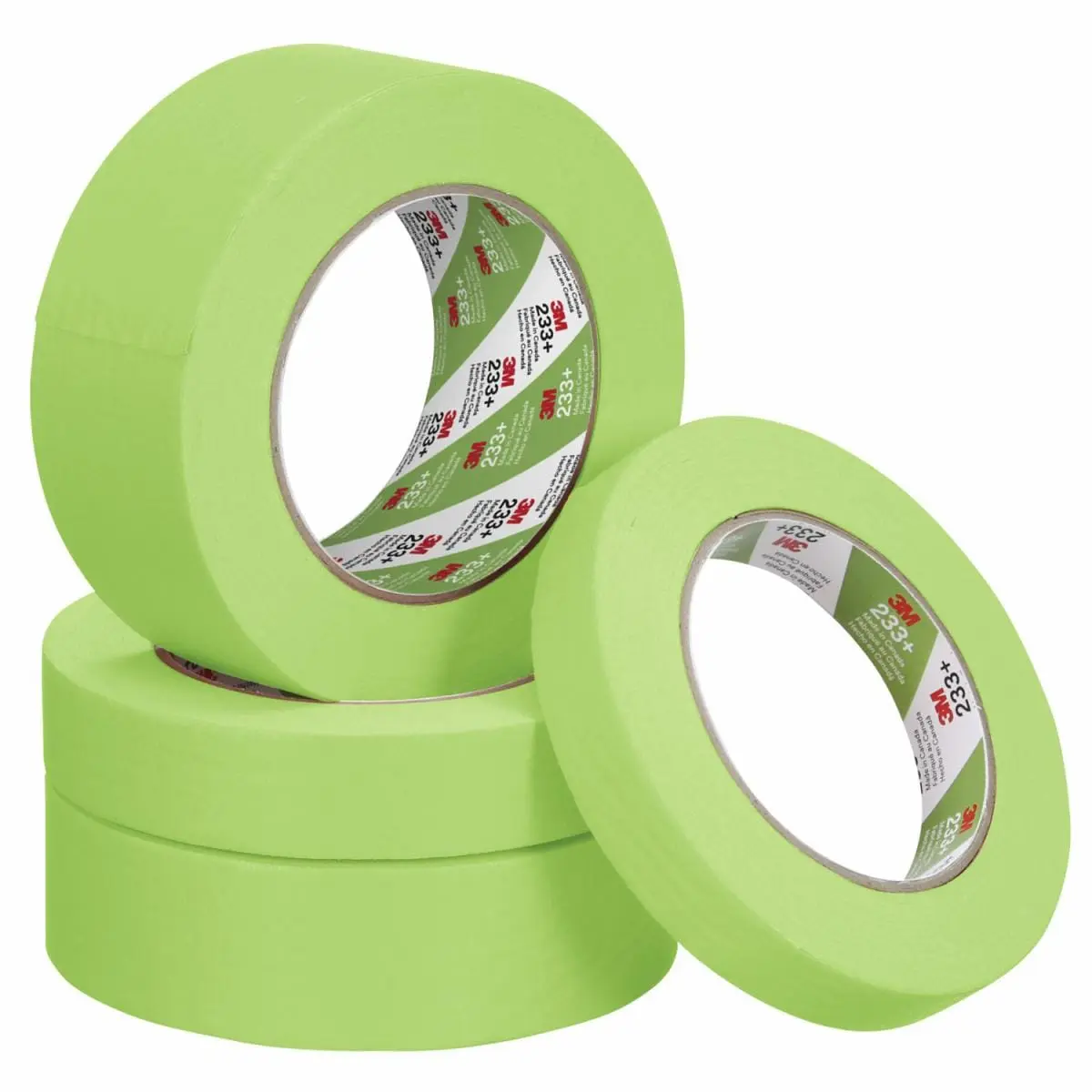 Cinta de enmascarado verde de alto rendimiento 3M 233+