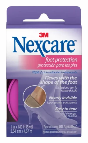 Cinta Protectora para Pies Nexcare, 2.54 cm x 4.57 m