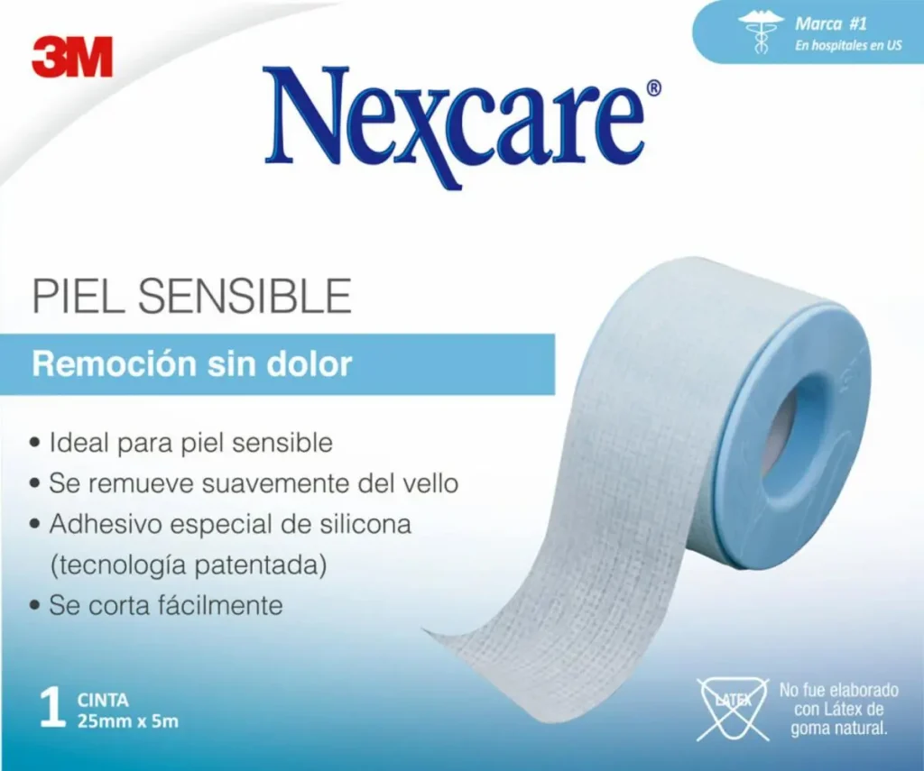 Cinta Remoción Sin Dolor Nexcare™, 25 mm x 3.65 m, 1 Unidad