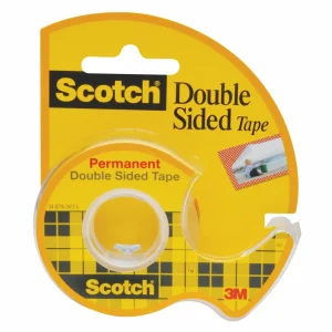 Cinta Scotch Doble Cara con Dispensador, 13 mm x 11.4 m