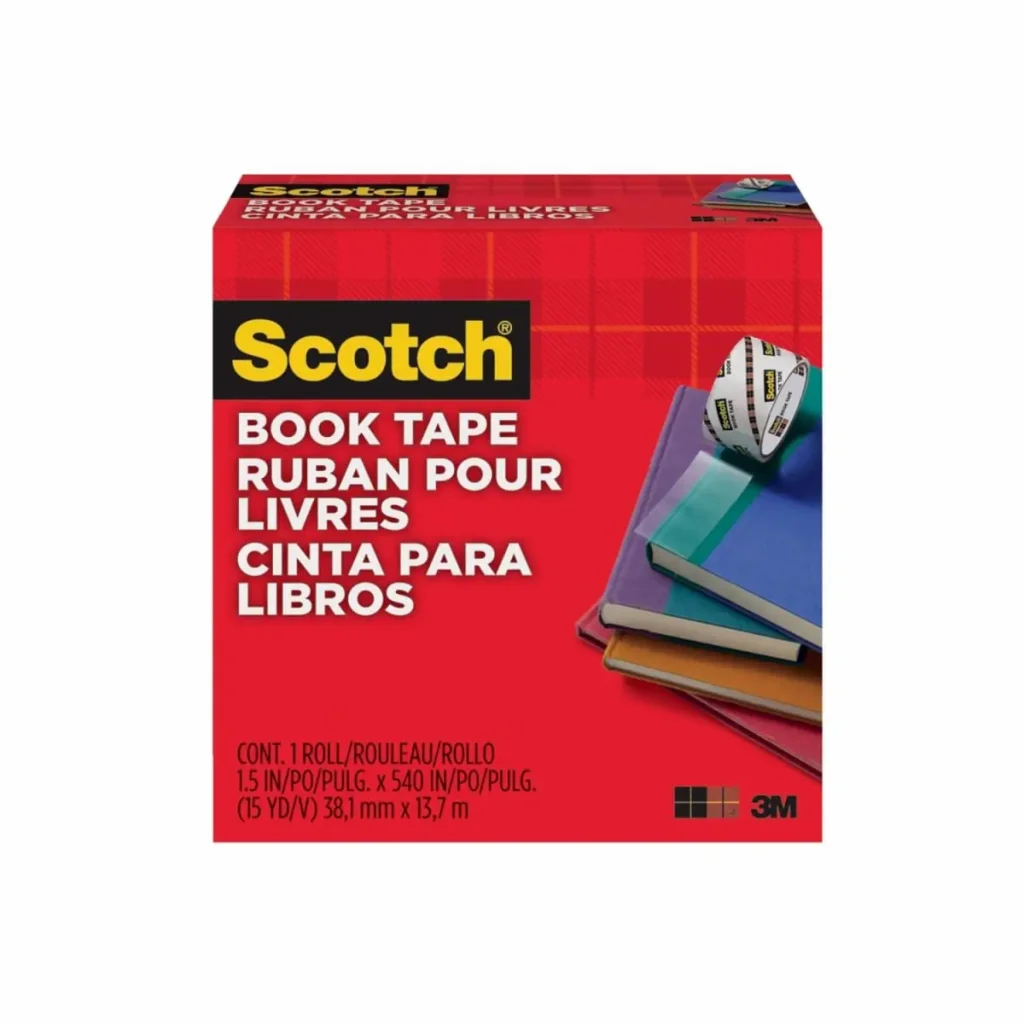 Cinta Scotch® para Reparar Libros, 845-300, 7.62 cm x 13.7 m