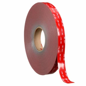 Cinta 3M VHB RP+110GF, Gris, 12.7 mm x 32.91 m, 45 mil, Liner de Película, 18 Rollos/Caja