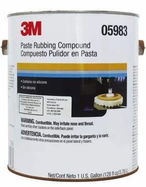 Compuesto Pulidor en Pasta 3M Perfect-It II, 05983, 3.78 L, 4 por Caja