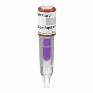 Control Biológico de Lectura Súper Rápida para Vapor 3M Attest, 1492V, 50/Caja