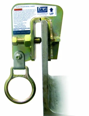 3M DBI-SALA Anclaje Para Placa De Acero 2104550, Plata, 1 por caja