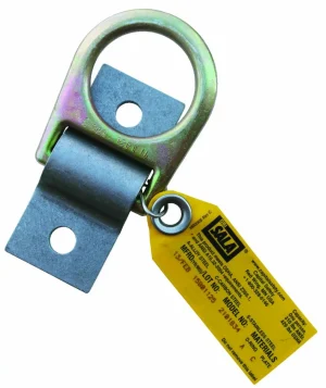 3M DBI-SALA Placa De Anclaje Para Anillo En D 2101634, Amarillo Zinc/Plata, 1 por caja