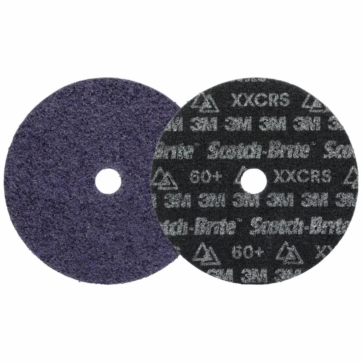 Disco acondicionador de superficies de precisión para uso intensivo Scotch-Brite, HD-DH, X-extragrueso 60+, 177,8 mm x 22,23 mm (7 pulg. x 7/8 pulg.), 25 unidades/empaque