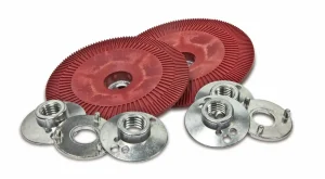 3M Disco Base para Discos de Fibra Extra Duro 64860, 4.5'' x 5/8-11 M14, 10 Discos/Caja